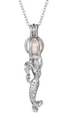 Mermaid cage pendant