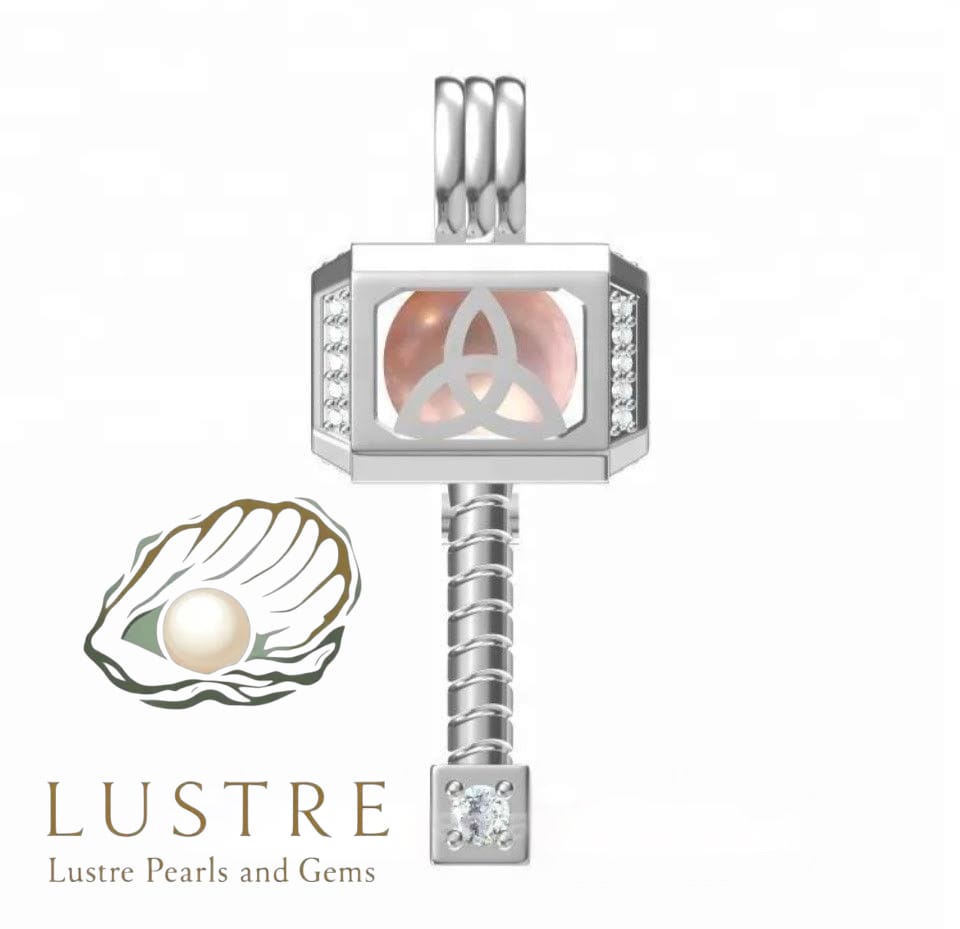 Mjölnir Thors Hammer pearl cage