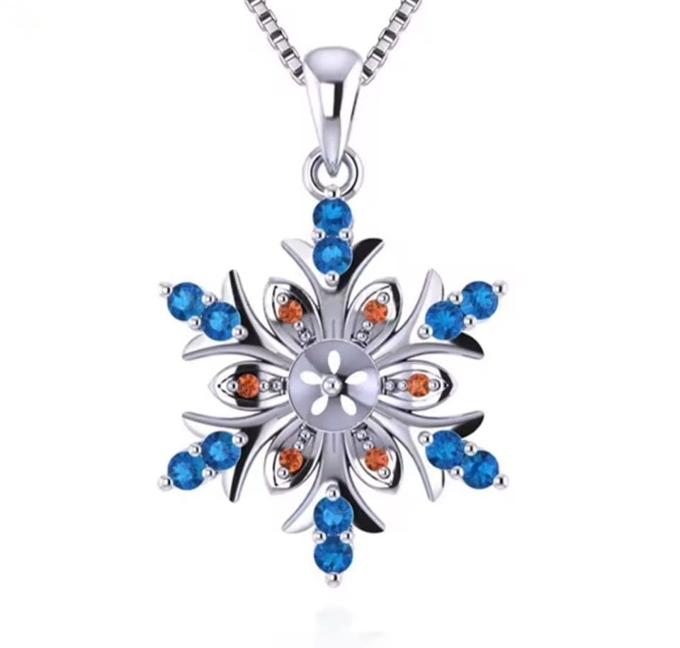 The Christmas star pendant