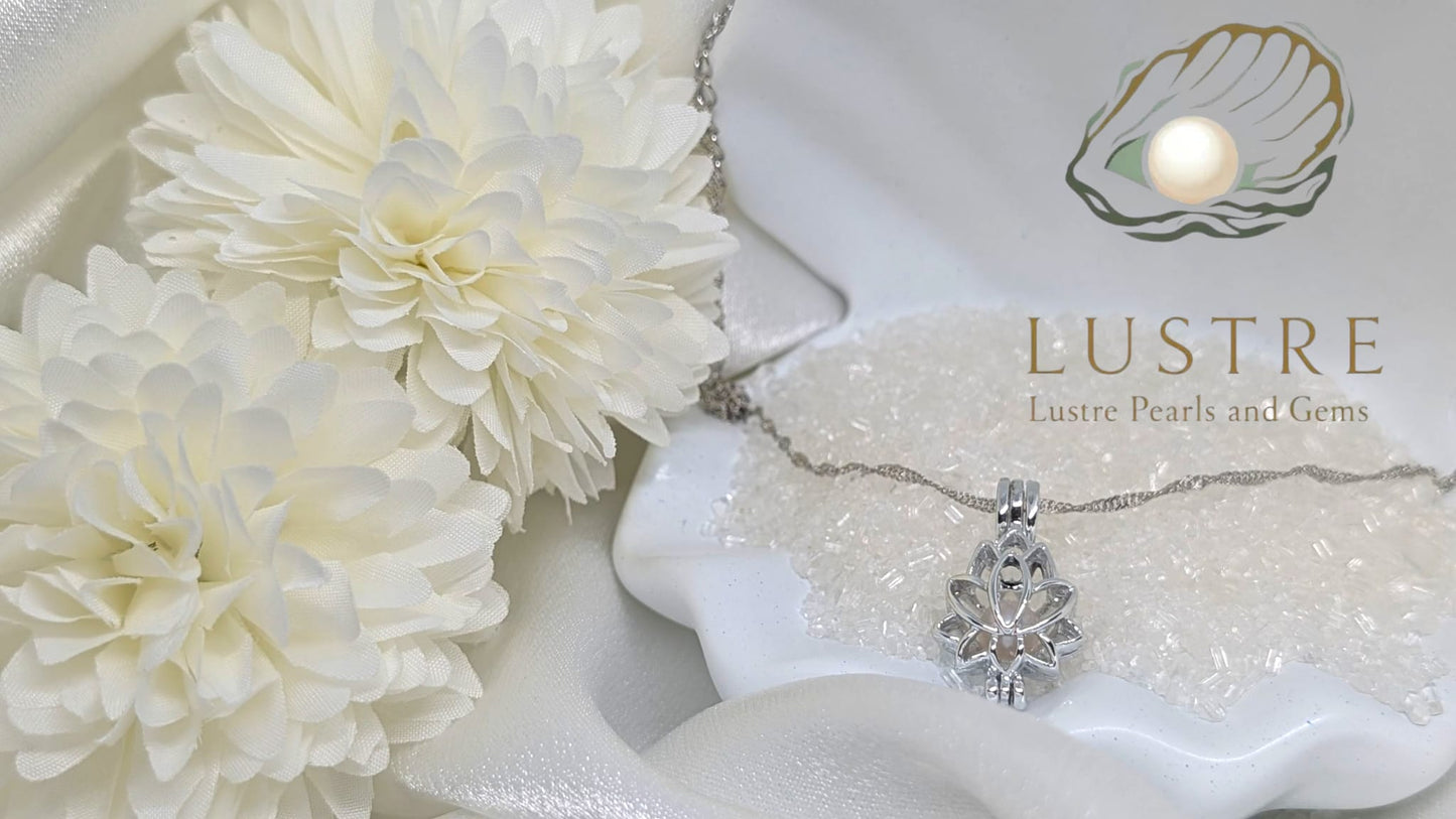 Lotus Flower pearl cage