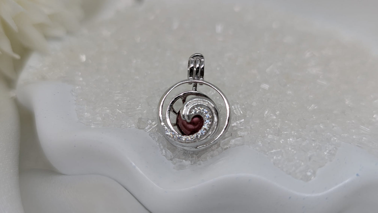 Double Swirl Pendant Cage