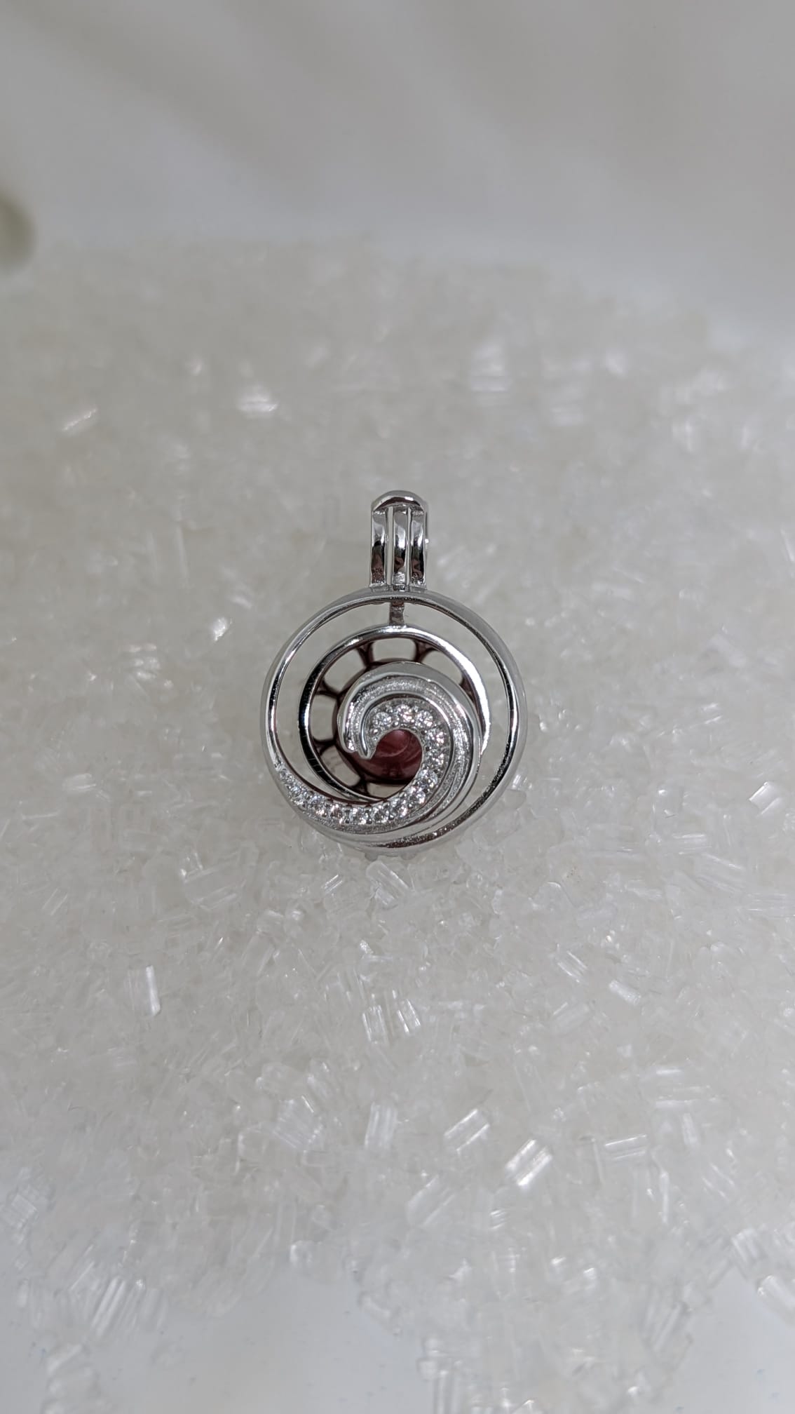 Double Swirl Pendant Cage