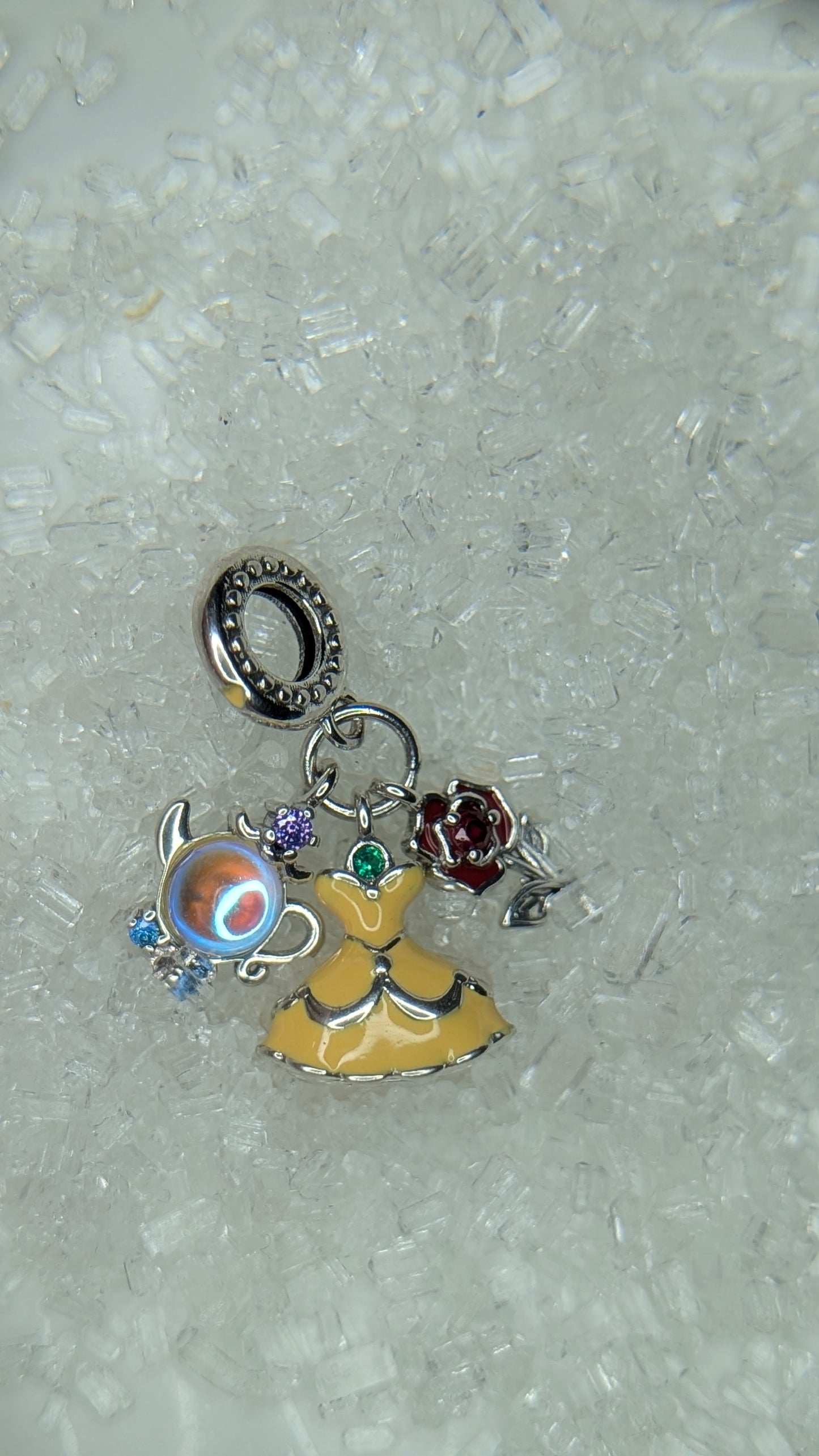 Yellow dress premium triple charm