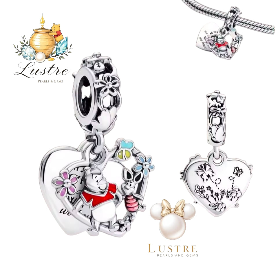 Winnie the Pooh and friends Charms