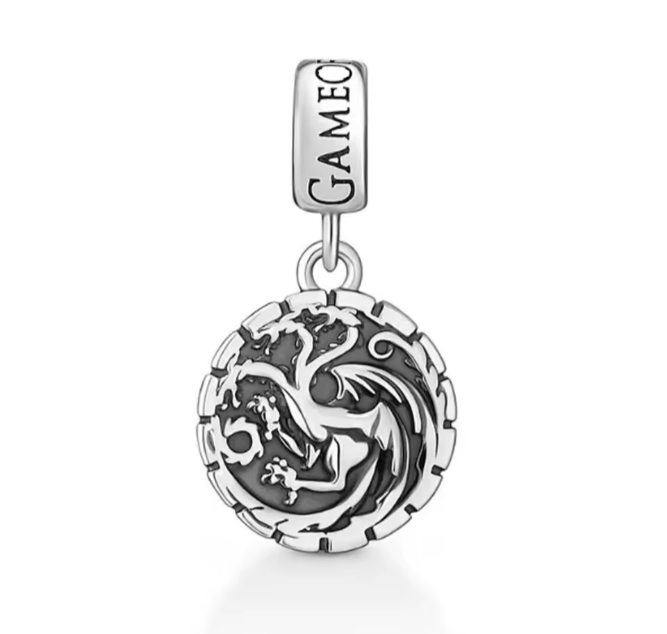 Game of Thrones and House of Dragon charms
