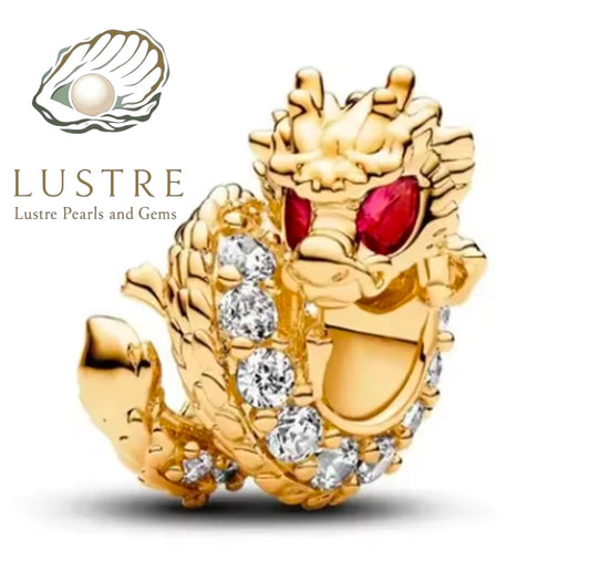 Throne and dragon charms