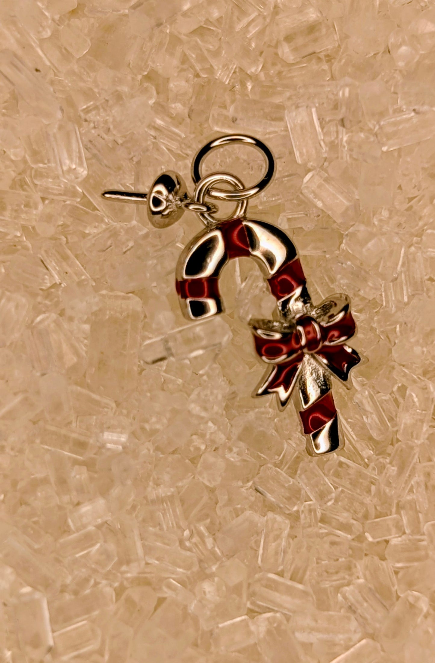 Candy Cane Pearl pendnat