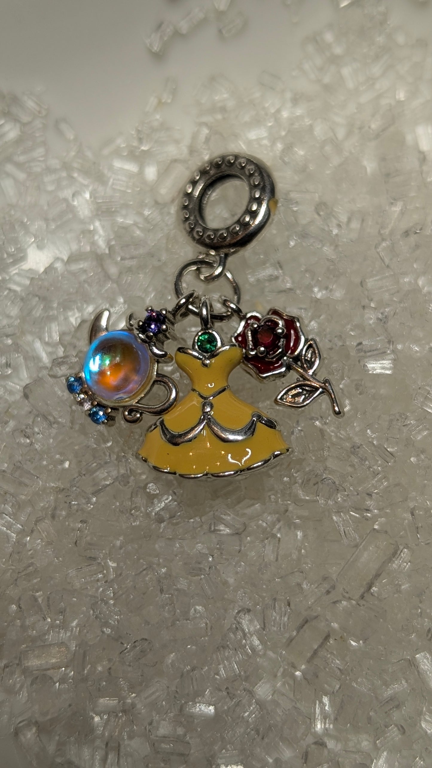 Yellow dress premium triple charm
