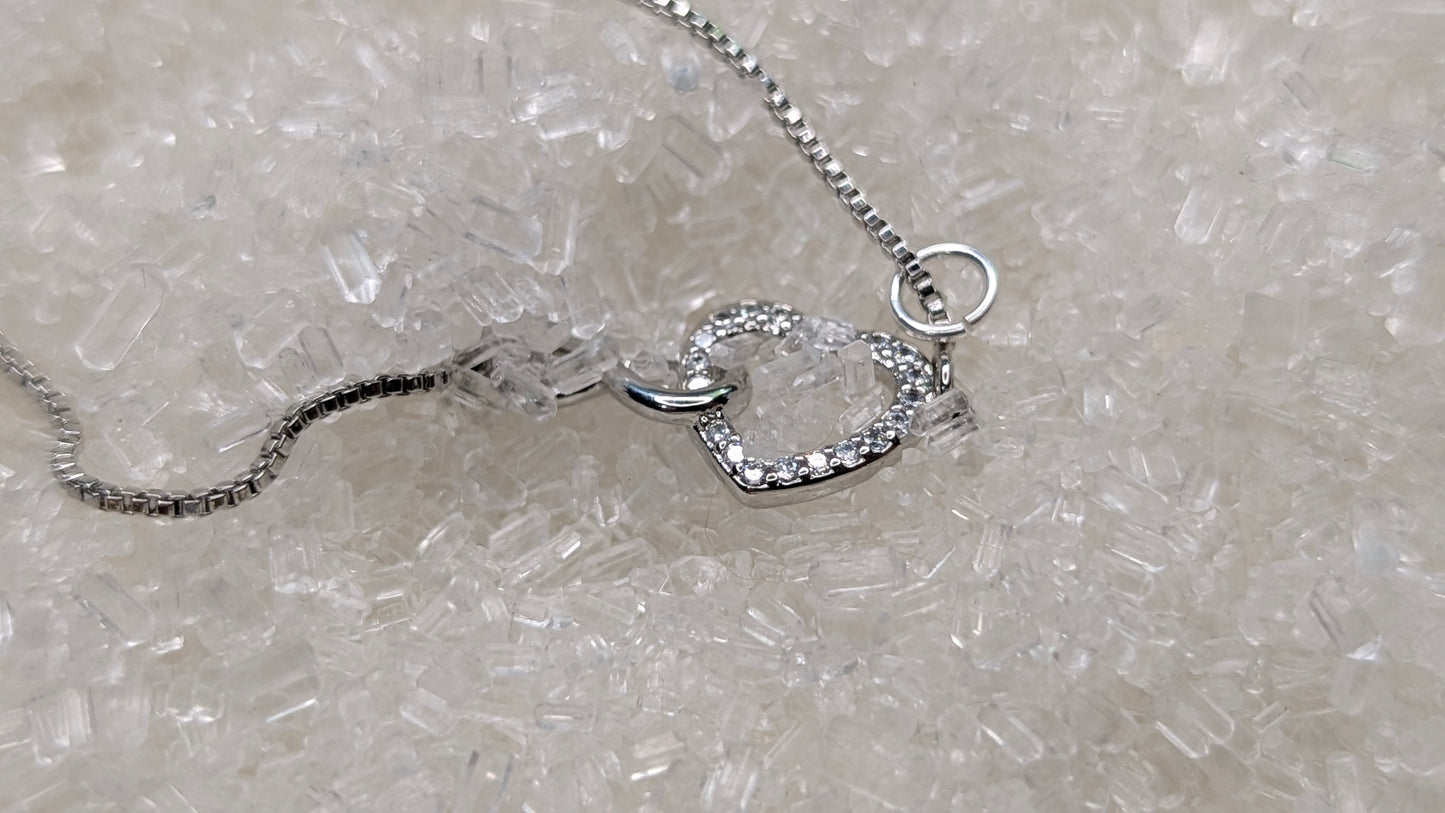 Infinity heart bracelet
