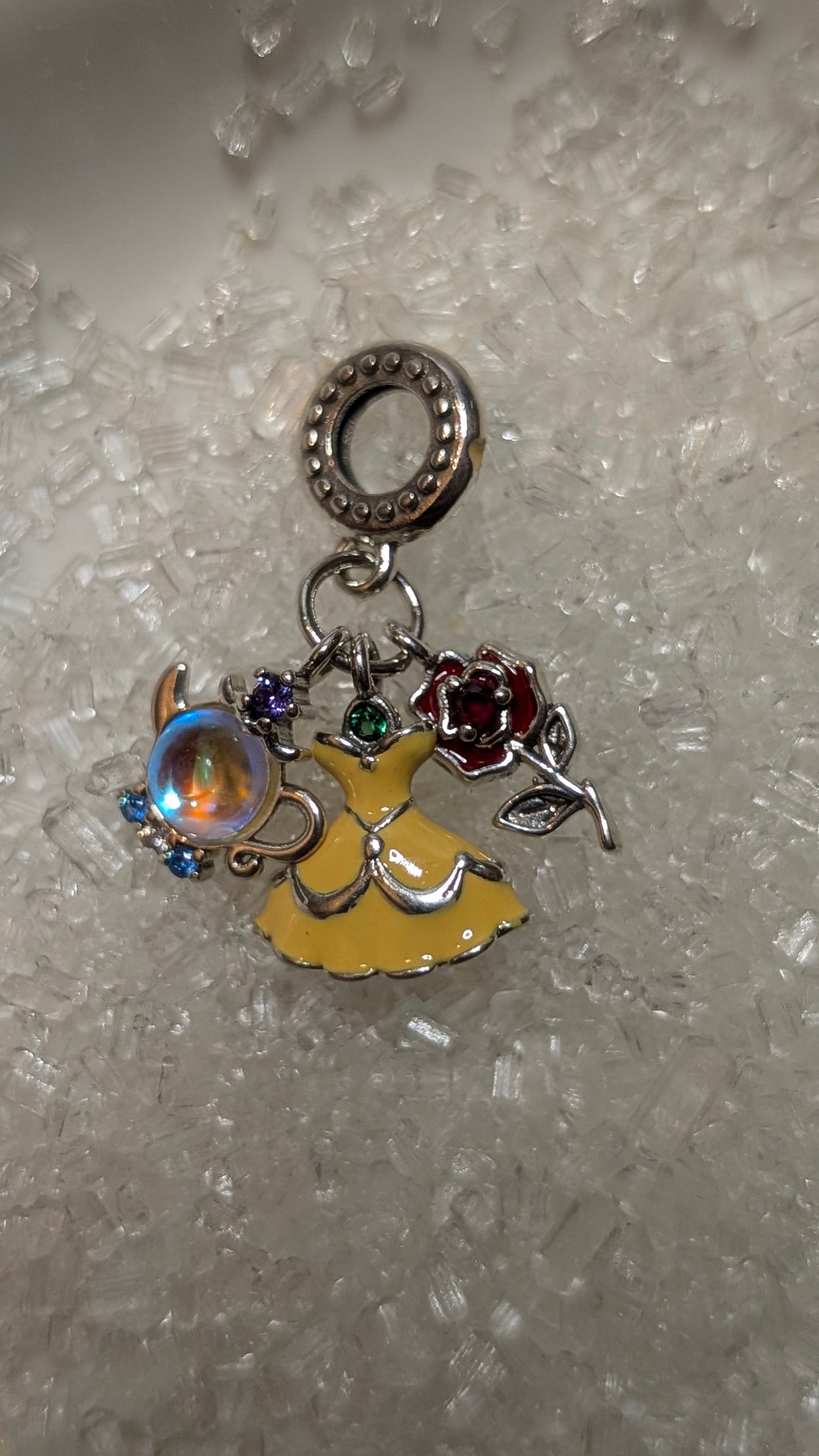 Yellow dress premium triple charm