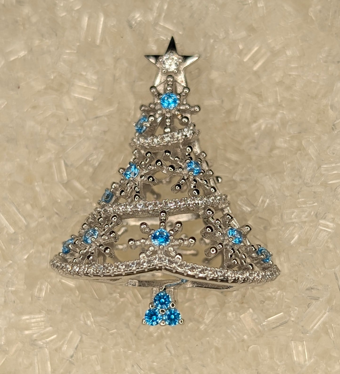 Premium Frosty Christmas tree cage