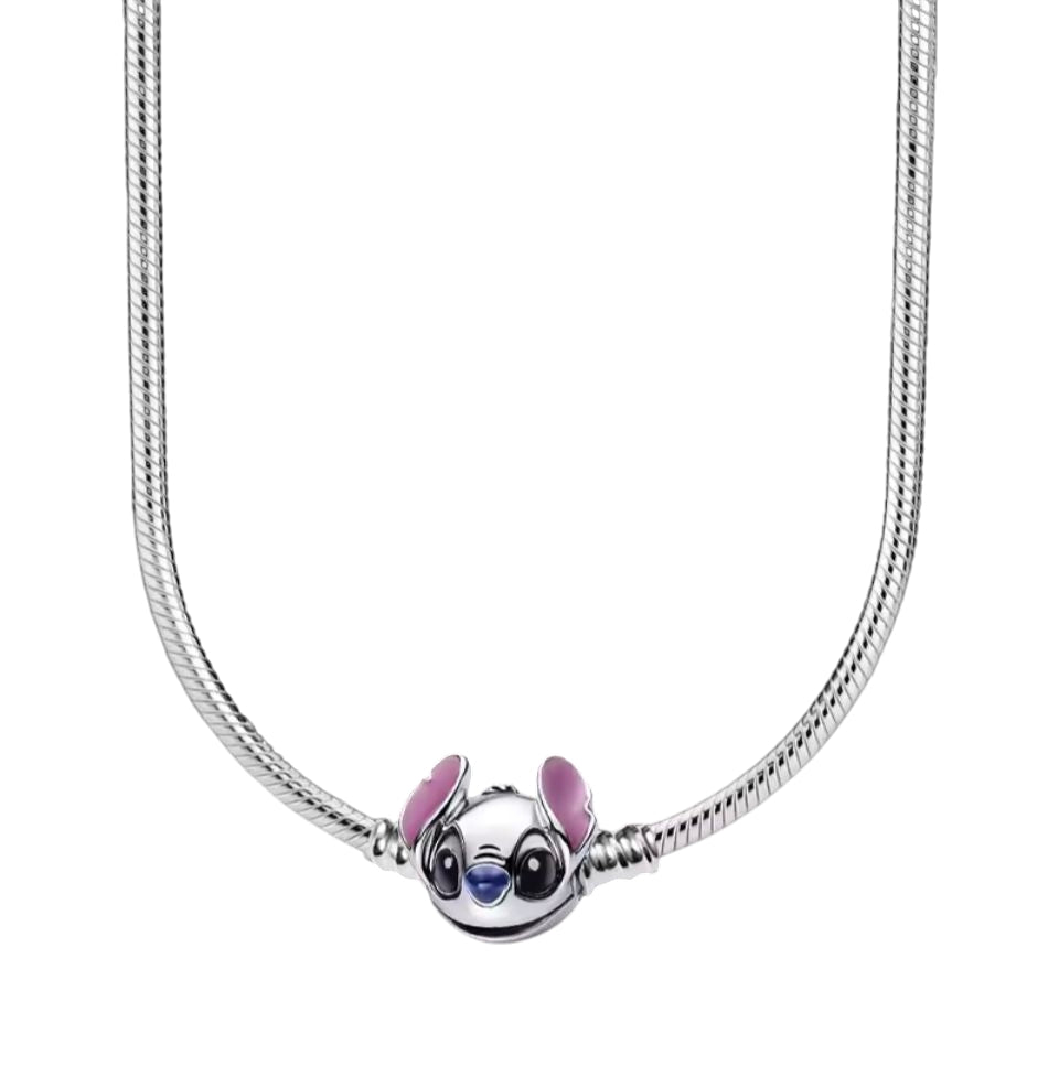 Stitch Head charm necklace