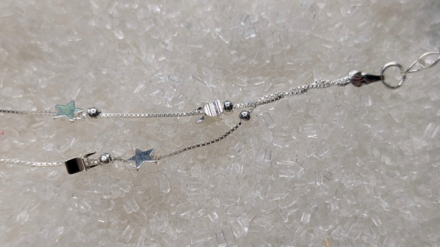 sterling silver star bracelet