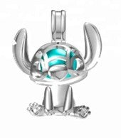 Stitch cage pendant