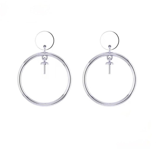 Double circle dangle