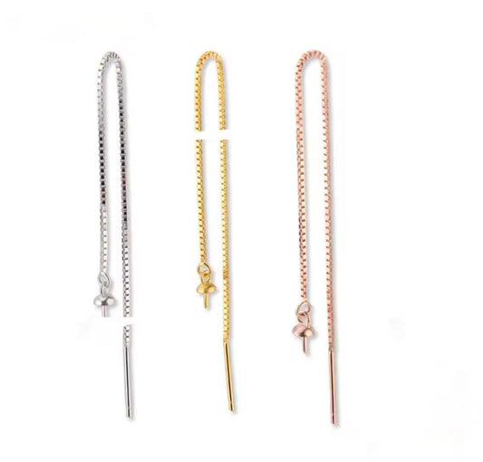 Threader earrings