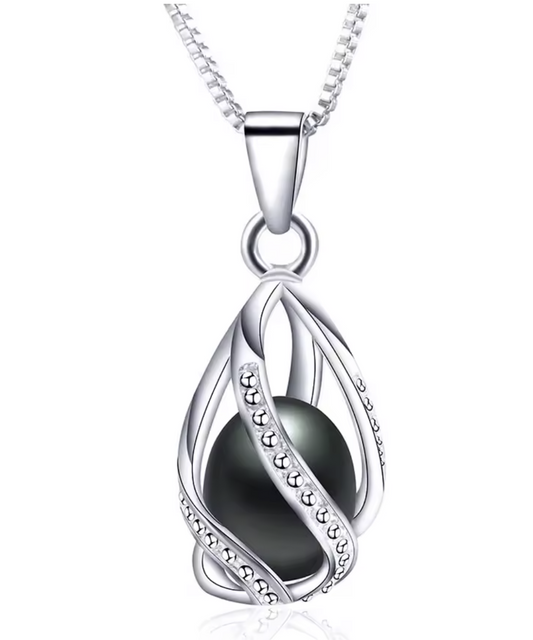 Twist cage with pearl colour choice