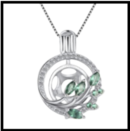 Green leaf cage