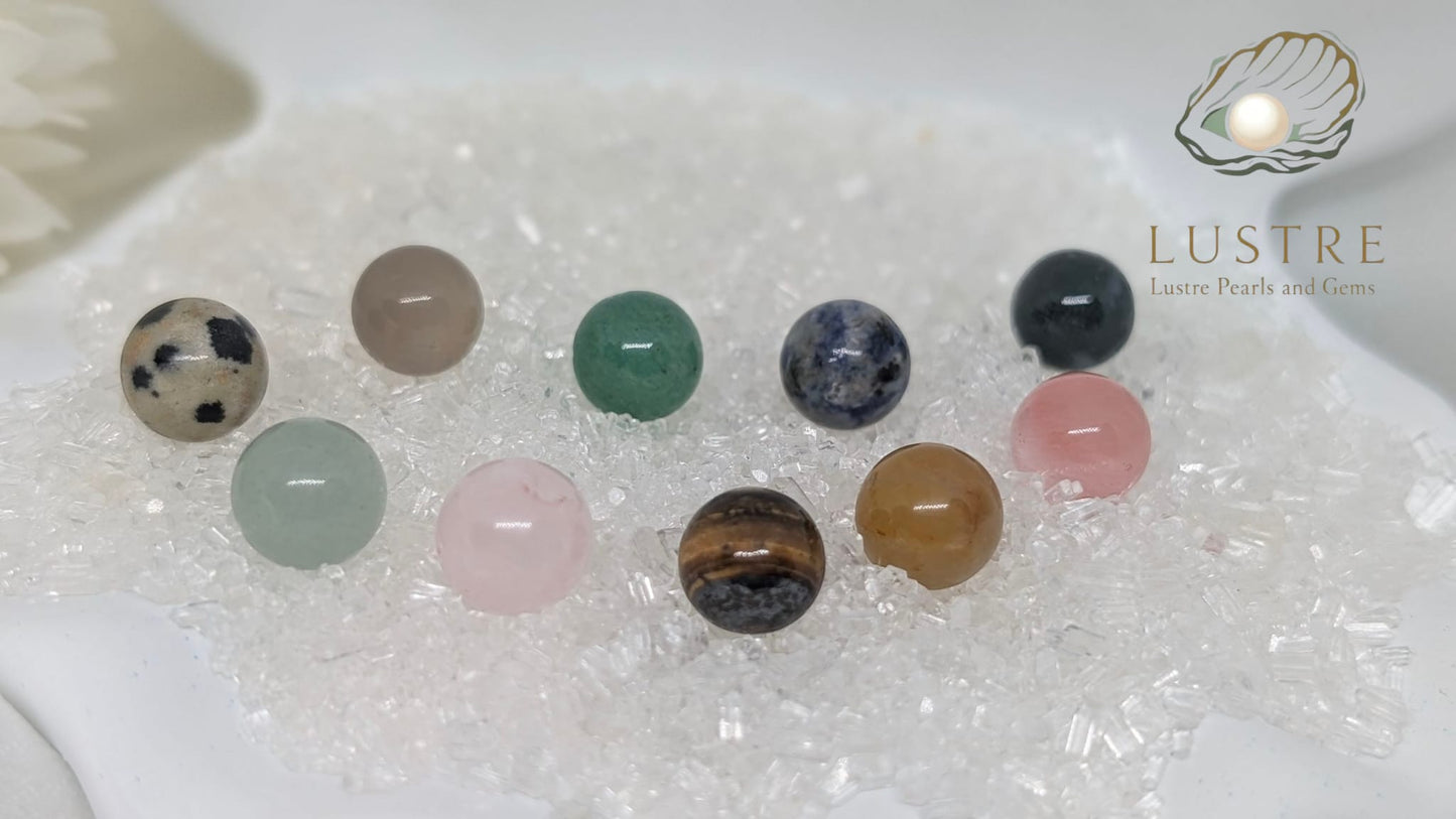 Mystery gem ball fizzer