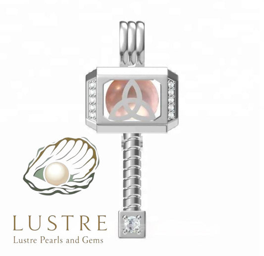 Mjölnir Thors Hammer pearl cage