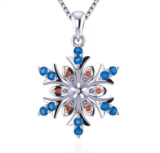 The Christmas star pendant