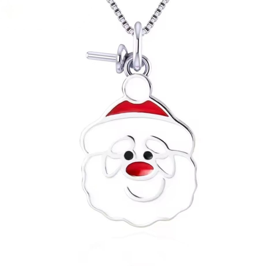 Fun Santa pearl pendant mount