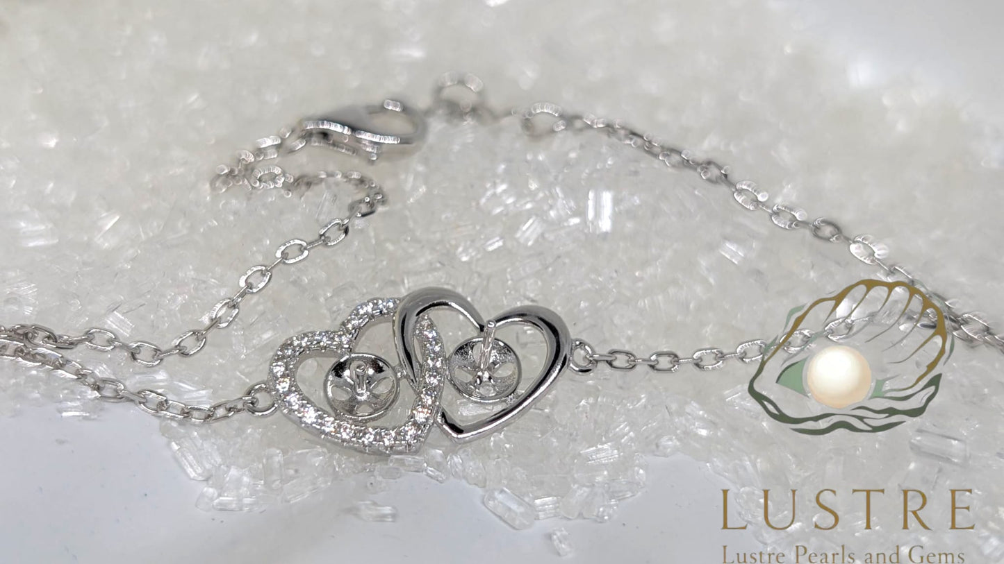 Double Heart bracelet