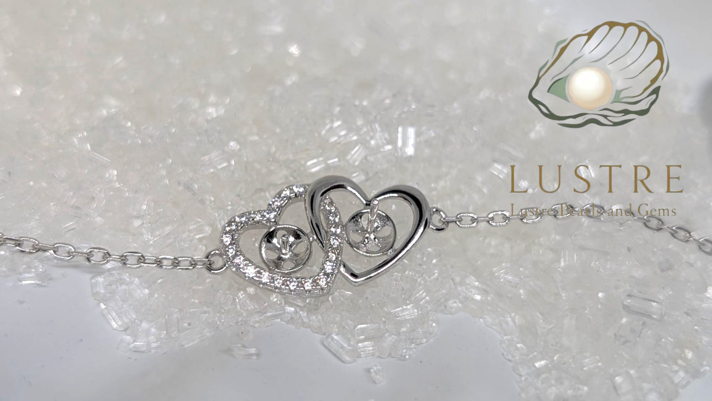 Double Heart bracelet