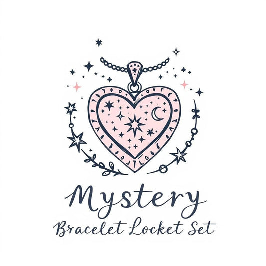 locket bracelet set