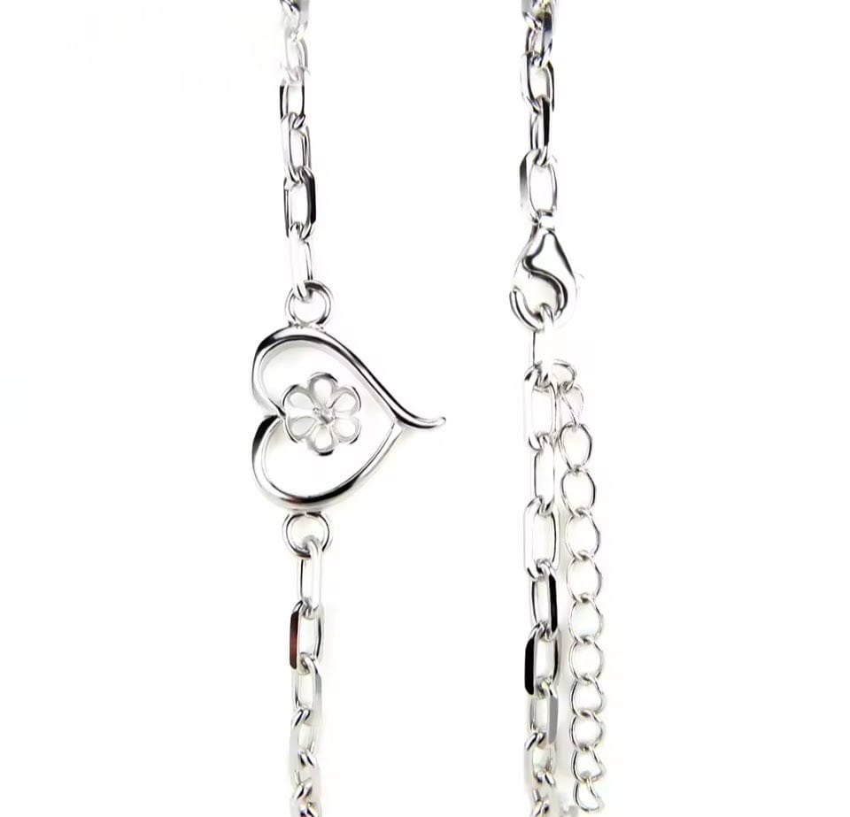 Pearl at heart bracelet