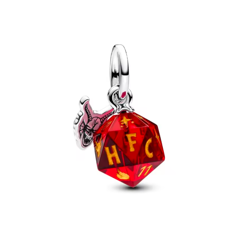 Stranger things sterling silver charms