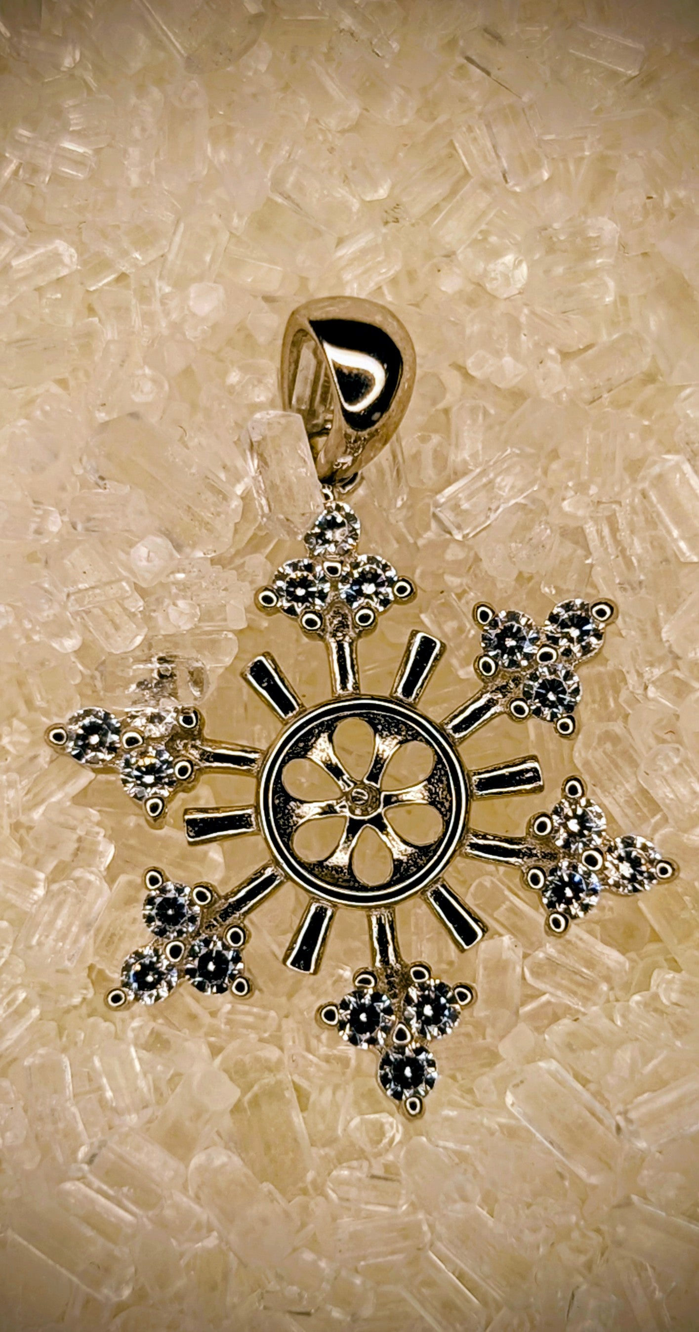 Snowflake pendant