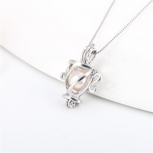 Coffee cup pearl cage