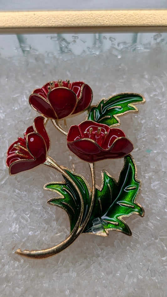 3 Poppy pin