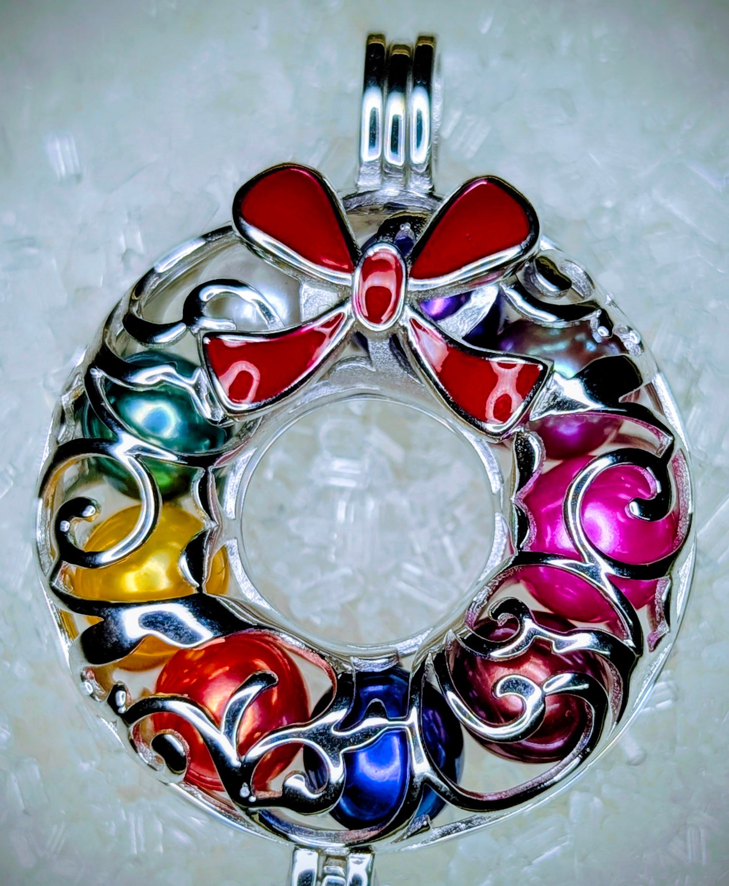 Premium Large Wreath Pearl cage