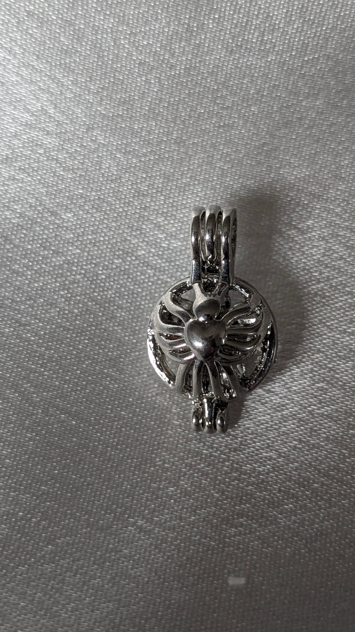 Silver plated cage range from £1