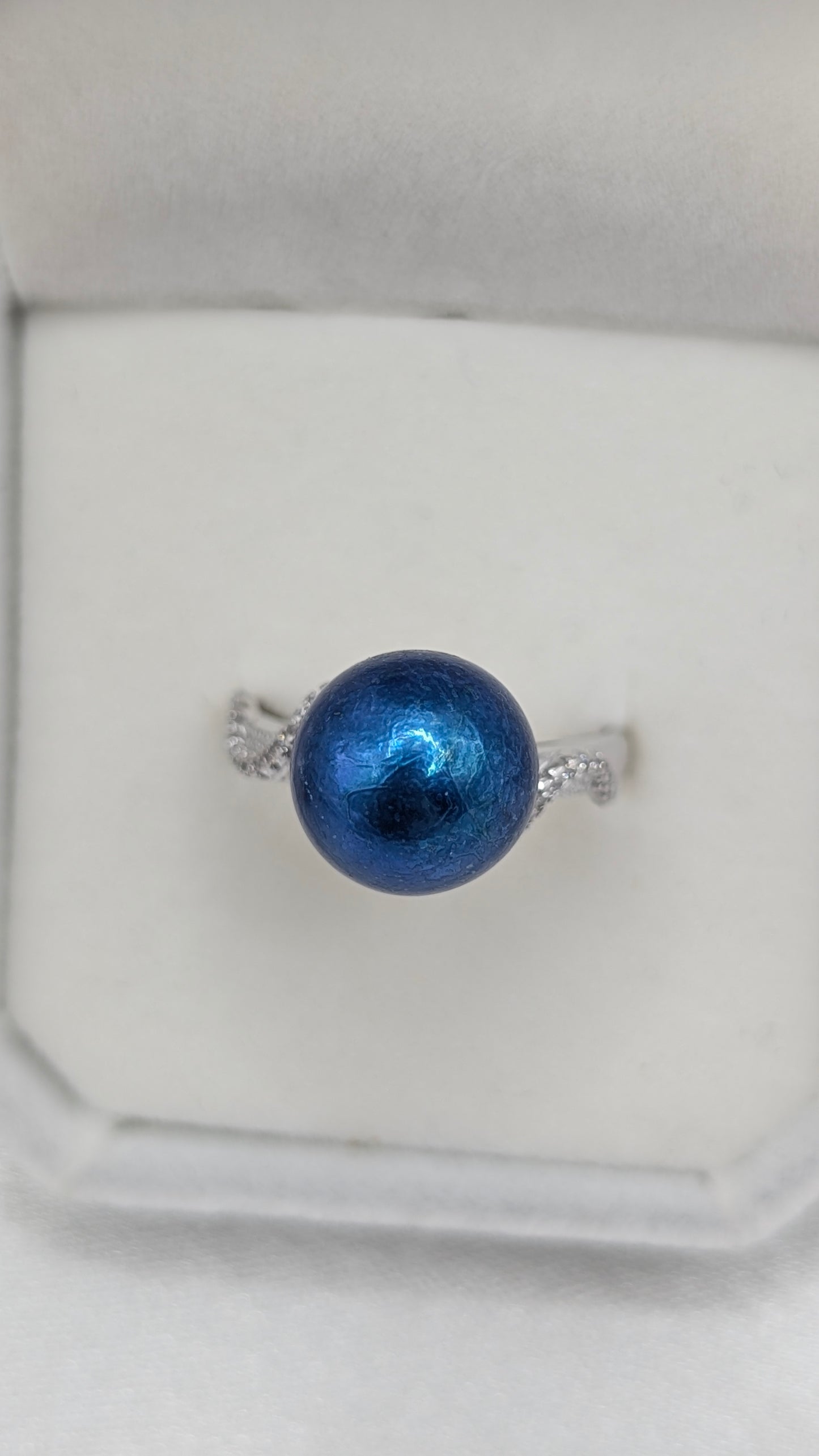 Pepsi Blue Aurora Edison ring