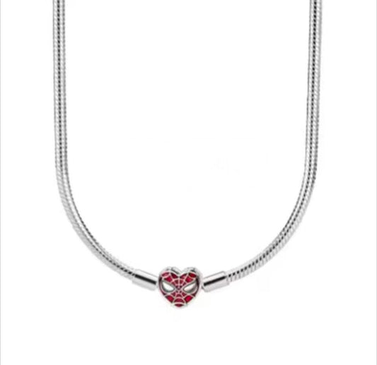Spiderman Charm necklace