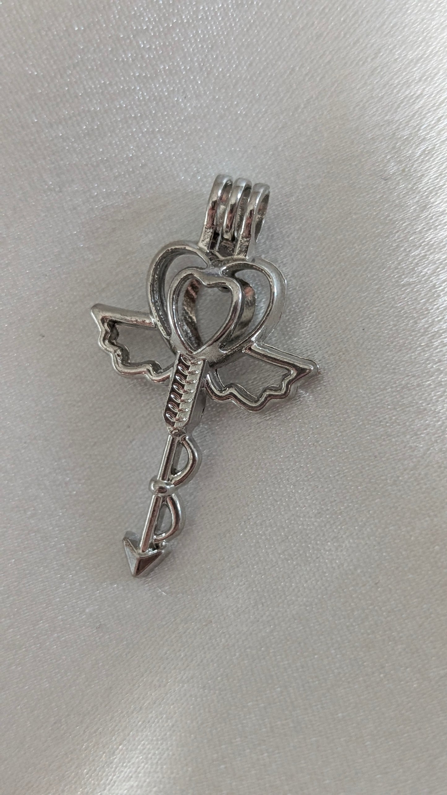 Silver plated cage range from £1