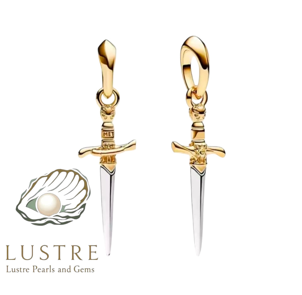 Throne and dragon charms