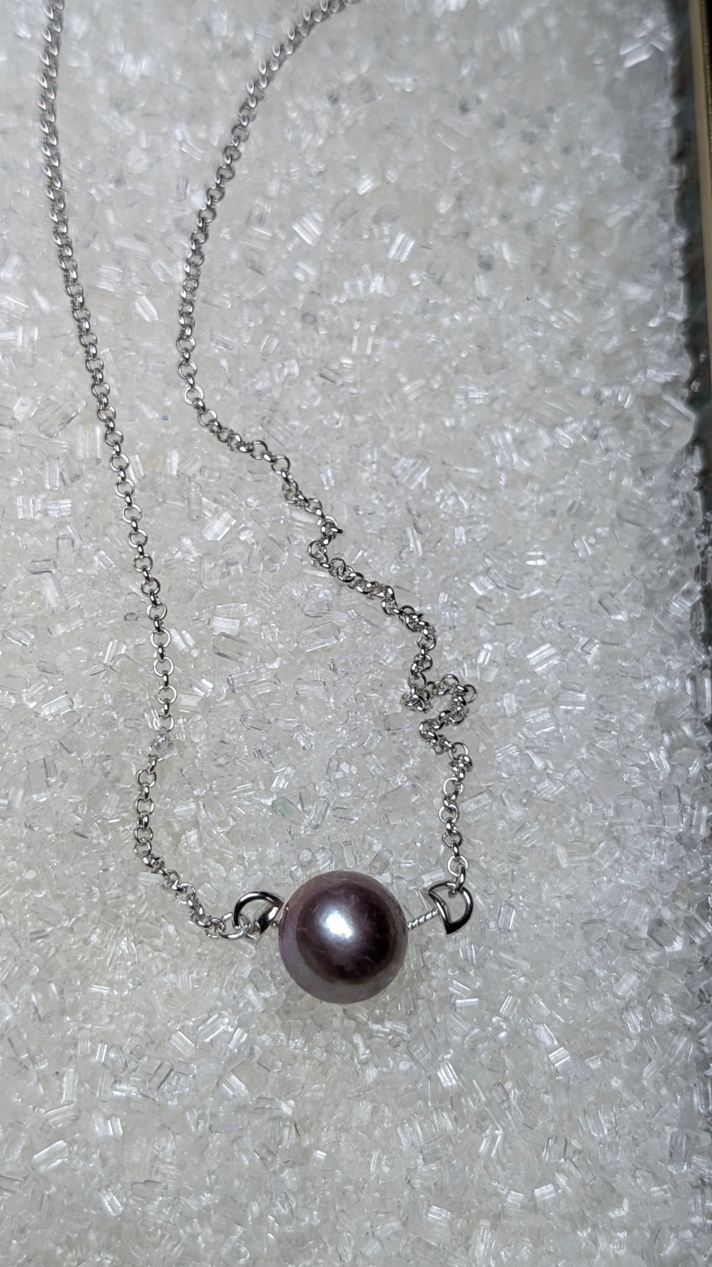 Suspended Edison Necklace