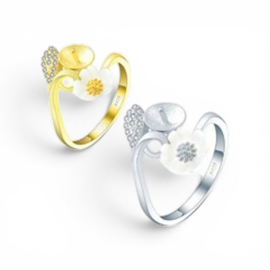 Daisy flower ring