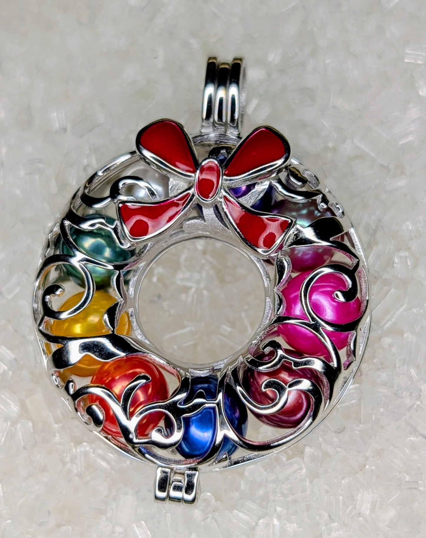 Premium Large Wreath Pearl cage