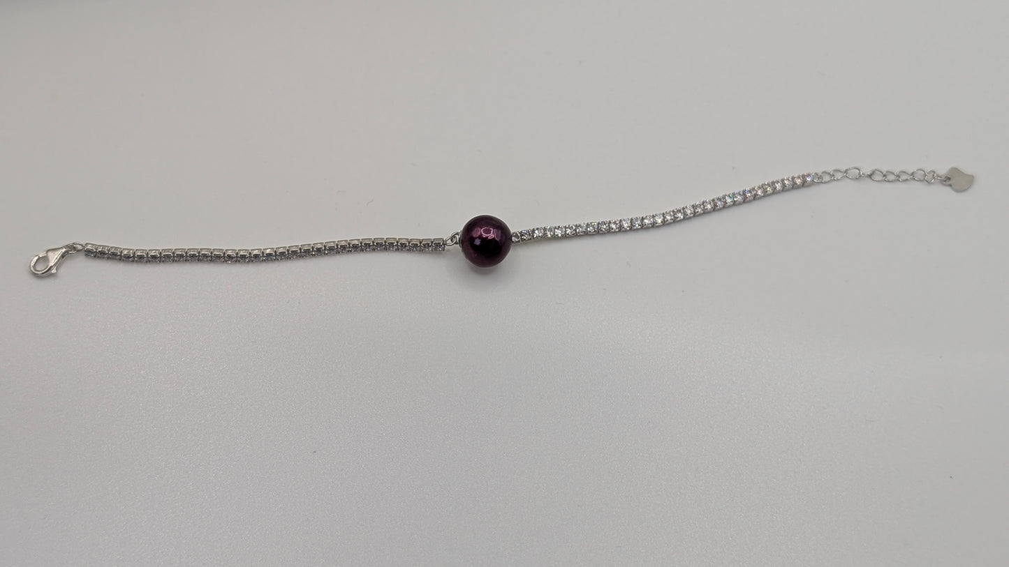 Dark green Edison sparkle bracelet