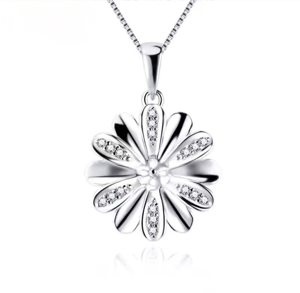 Daisy necklace pendant mount