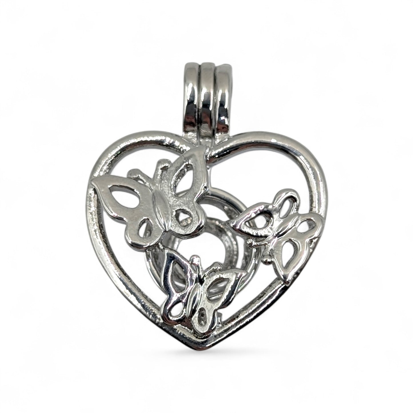 Butterfly heart cage