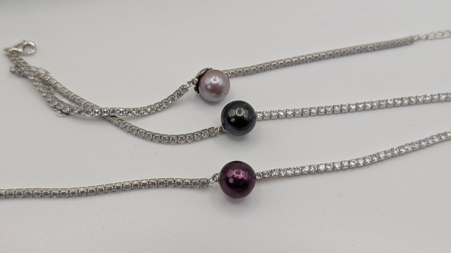 Dark green Edison sparkle bracelet