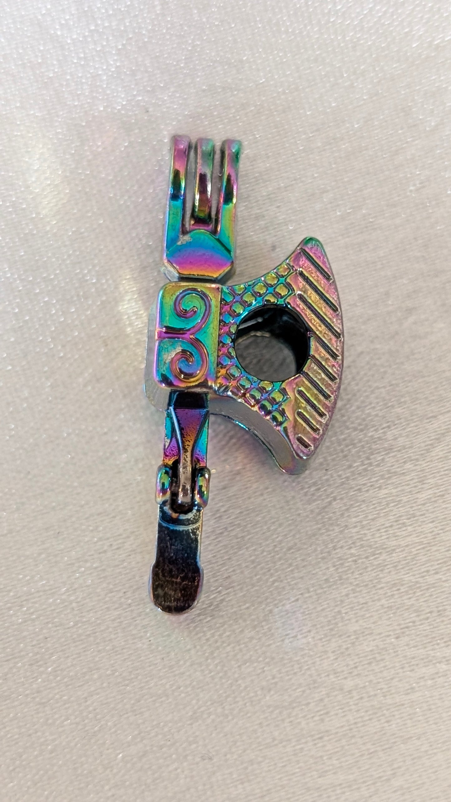 Rainbow iridescent plated cages