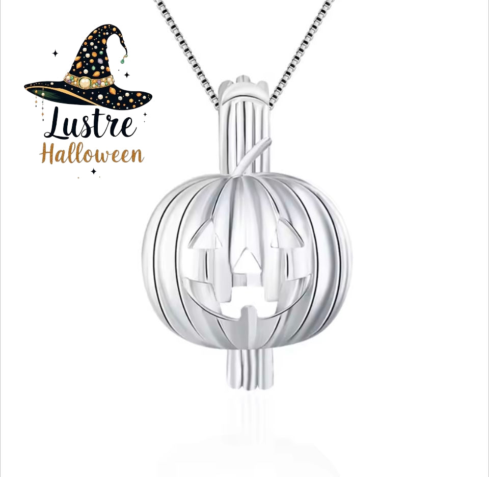 Jack O lantern cage pendant