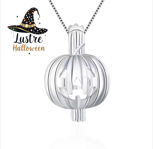 Jack O lantern cage pendant